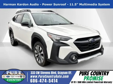 White 2023 Subaru Outback Limited for sale in Grayson, KY