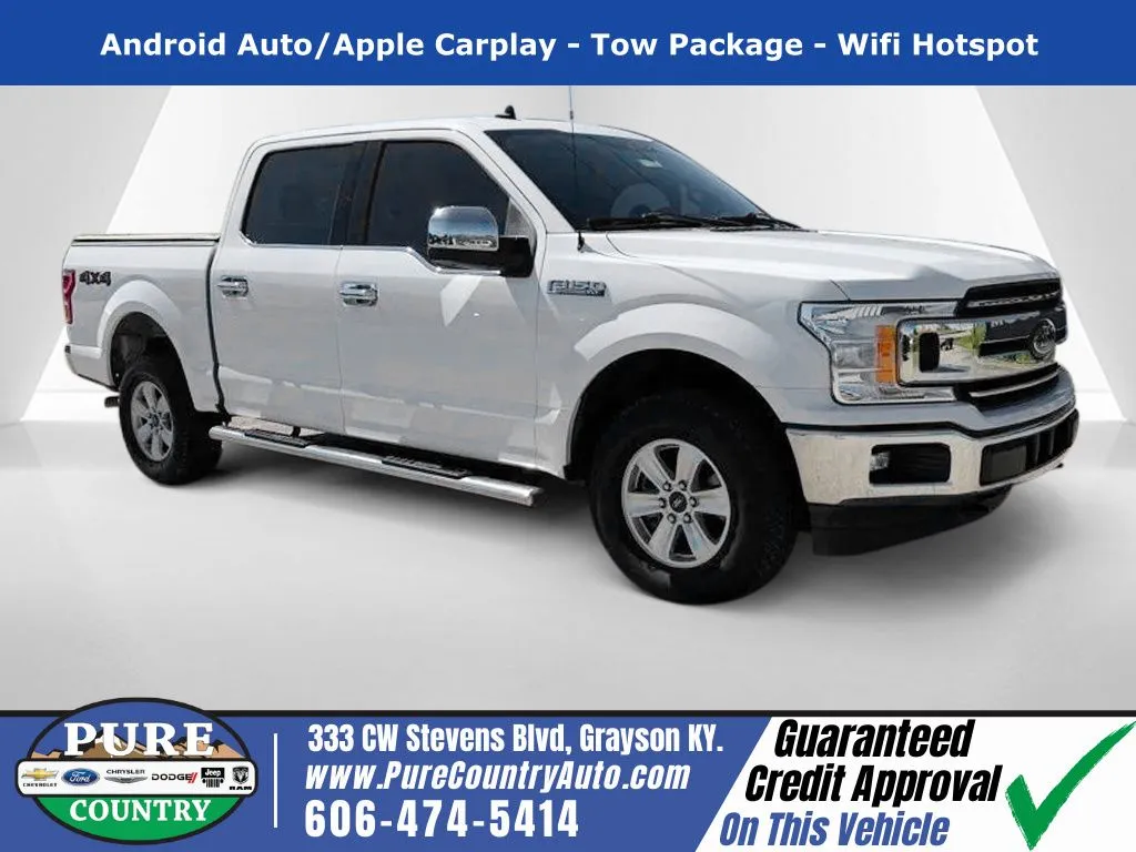 White 2020 Ford F-150 XLT for sale in Grayson, KY