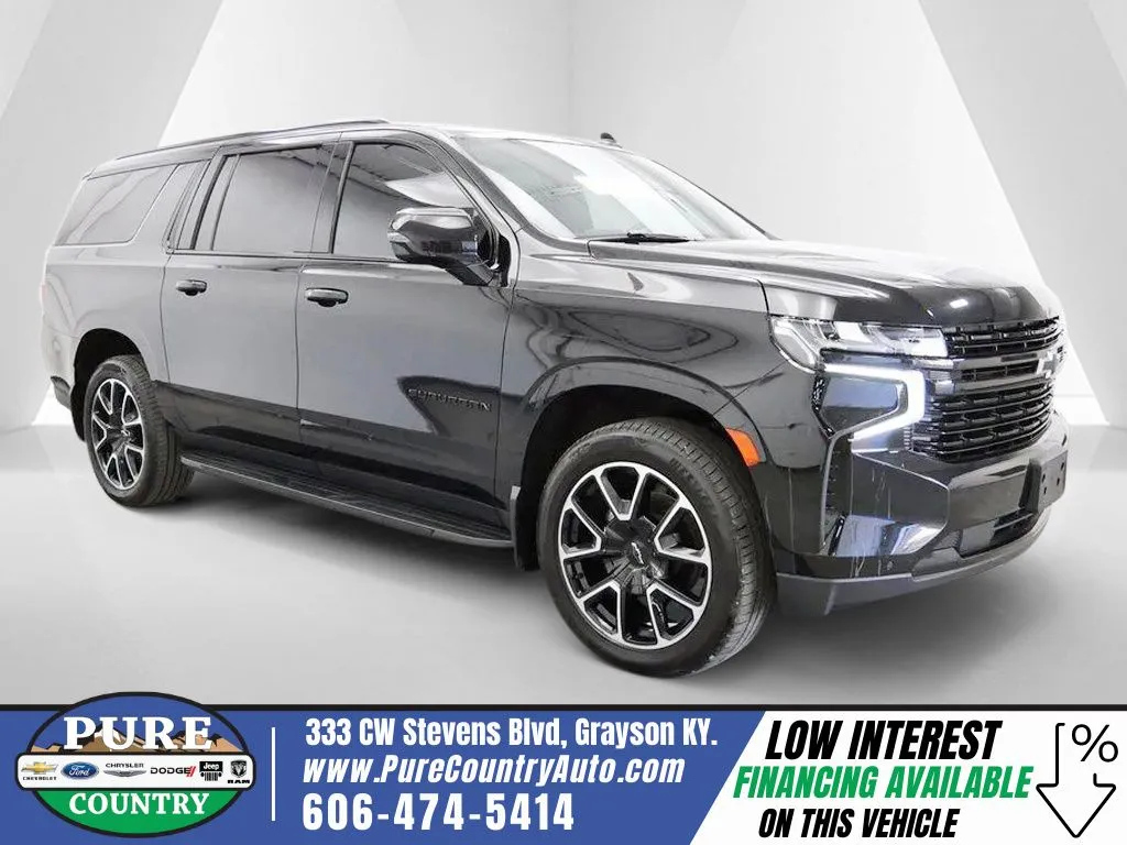 Black 2023 Chevrolet Suburban RST for sale in Grayson, KY