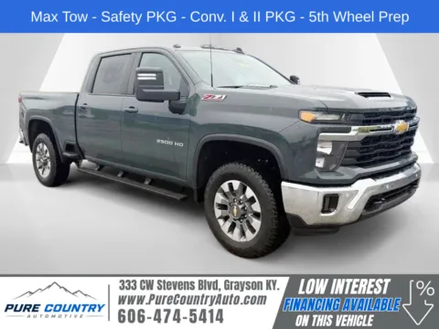 Gray 2026 Chevrolet Silverado 2500 HD LT for sale in Grayson, KY