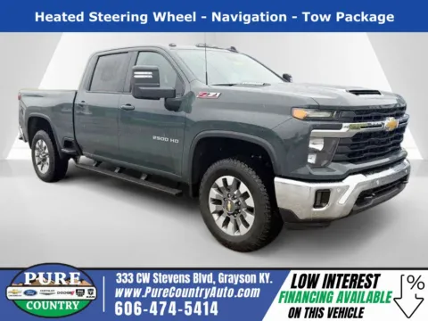 Gray 2026 Chevrolet Silverado 2500HD LT for sale in Grayson, KY