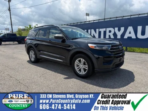 Black 2020 Ford Explorer XLT for sale in Grayson, KY