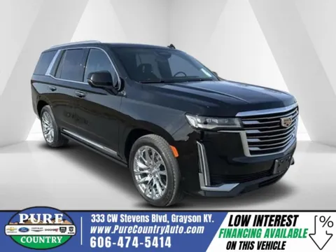 Black 2024 Cadillac Escalade Premium Luxury Platinum for sale in Grayson, KY