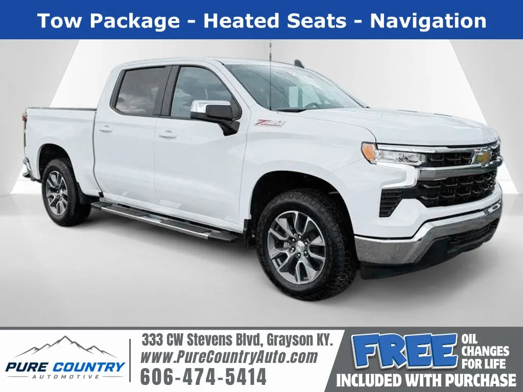 White 2026 Chevrolet Silverado 1500 LT for sale in Grayson, KY