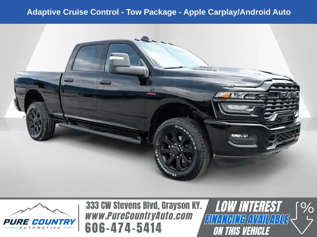 Black 2026 Ram 2500 Tradesman for sale in Grayson, KY