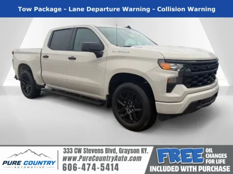 White 2026 Chevrolet Silverado 1500 Custom for sale in Grayson, KY
