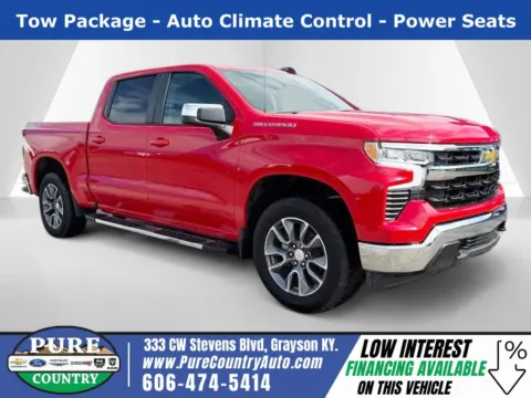 Red 2026 Chevrolet Silverado 1500 LT for sale in Grayson, KY