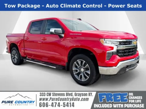 Red 2026 Chevrolet Silverado 1500 LT for sale in Grayson, KY