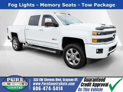 White 2017 Chevrolet Silverado 2500HD LTZ for sale in Grayson, KY