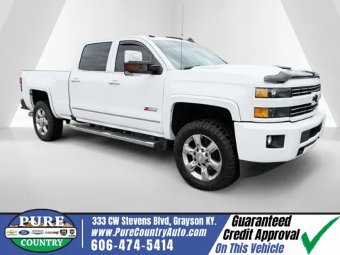 White 2017 Chevrolet Silverado 2500HD LTZ for sale in Grayson, KY