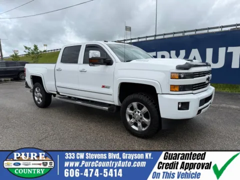 White 2017 Chevrolet Silverado 2500HD LTZ for sale in Grayson, KY
