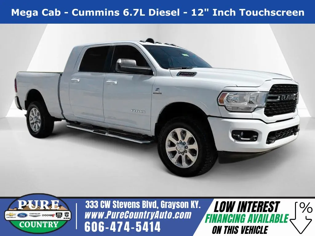 White 2022 Ram 2500 Big Horn for sale in Grayson, KY