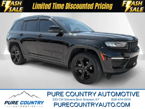 Black 2024 Jeep Grand Cherokee Limited for sale in Grayson, KY