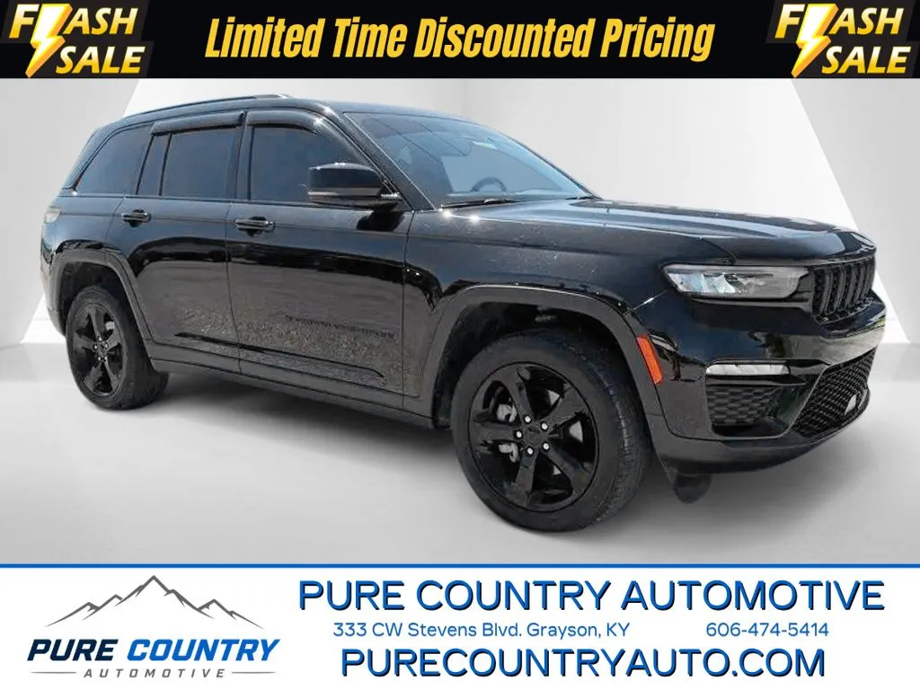 Black 2024 Jeep Grand Cherokee Limited for sale in Grayson, KY