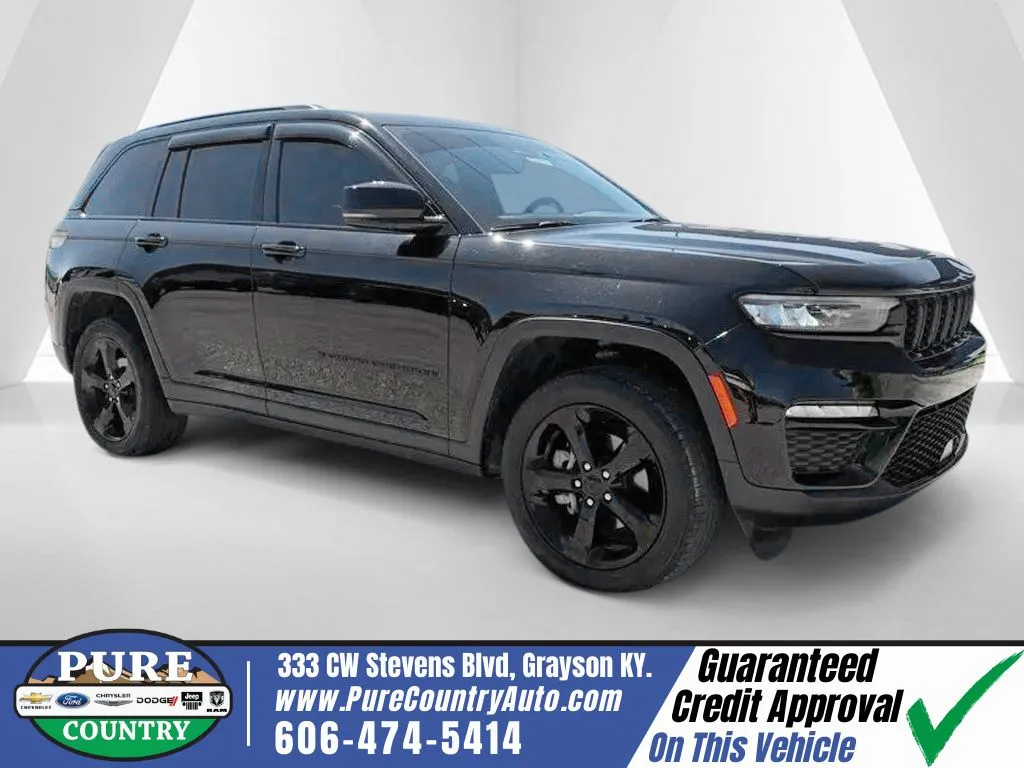 Black 2024 Jeep Grand Cherokee Limited for sale in Grayson, KY