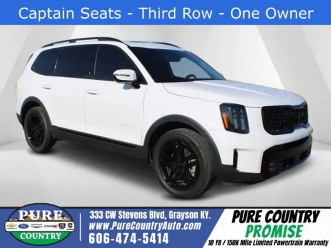 White 2025 Kia Telluride SX X-Line for sale in Grayson, KY