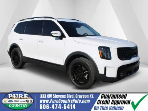 White 2025 Kia Telluride SX X-Line for sale in Grayson, KY