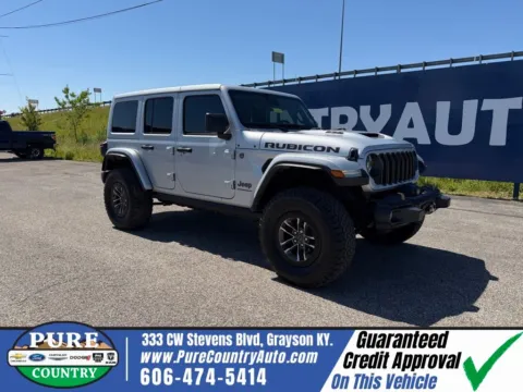 Silver 2024 Jeep Wrangler Rubicon 392 for sale in Grayson, KY