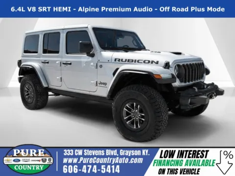Silver 2024 Jeep Wrangler Rubicon 392 for sale in Grayson, KY