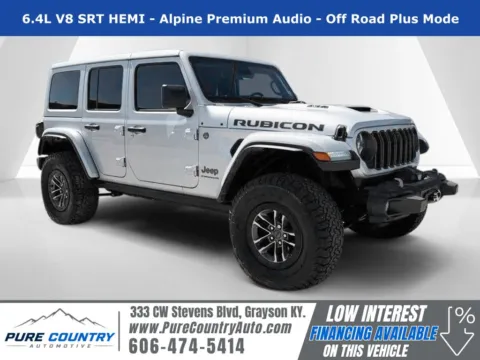 Silver 2024 Jeep Wrangler Rubicon 392 for sale in Grayson, KY