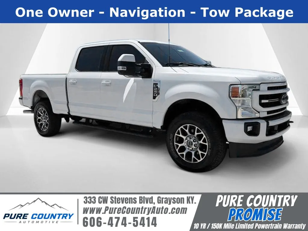 White 2022 Ford F-250SD Lariat for sale in Grayson, KY