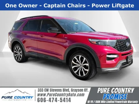 Red 2023 Ford Explorer ST-Line for sale in Grayson, KY