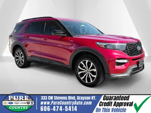 Red 2023 Ford Explorer ST-Line for sale in Grayson, KY