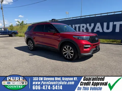 Red 2023 Ford Explorer ST-Line for sale in Grayson, KY