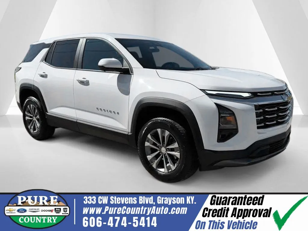 White 2025 Chevrolet Equinox LT for sale in Grayson, KY
