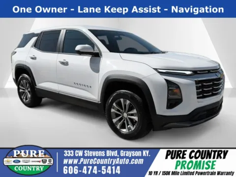 White 2025 Chevrolet Equinox LT for sale in Grayson, KY