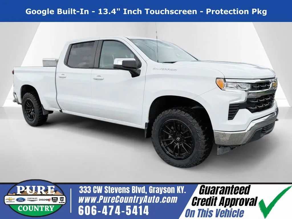 White 2023 Chevrolet Silverado 1500 LT for sale in Grayson, KY