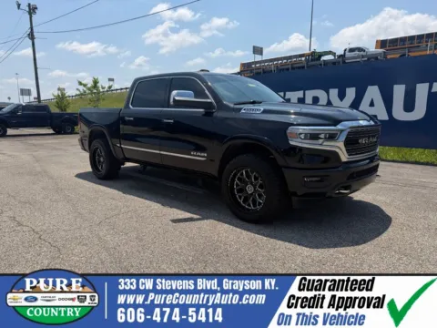 Black 2019 Ram 1500 Limited for sale in Grayson, KY