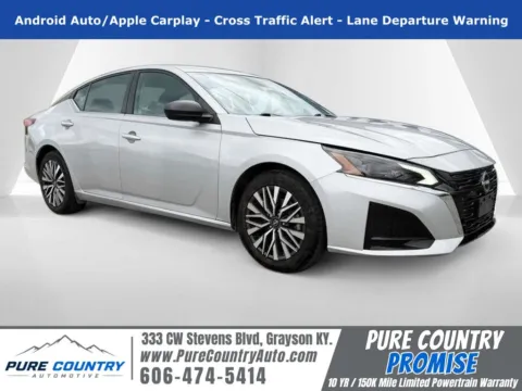 Silver 2024 Nissan Altima 2.5 SV for sale in Grayson, KY