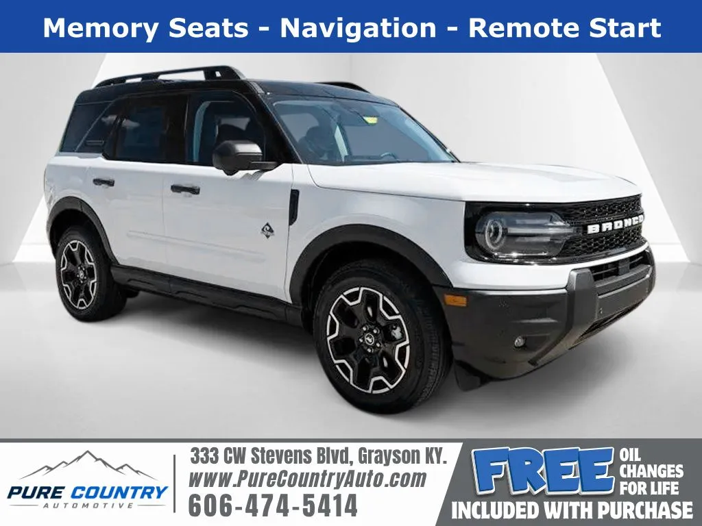 White 2026 Ford Bronco Sport Outer Banks for sale in Grayson, KY