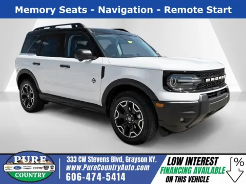 White 2026 Ford Bronco Sport Outer Banks for sale in Grayson, KY