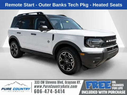 White 2026 Ford Bronco Sport Outer Banks for sale in Grayson, KY
