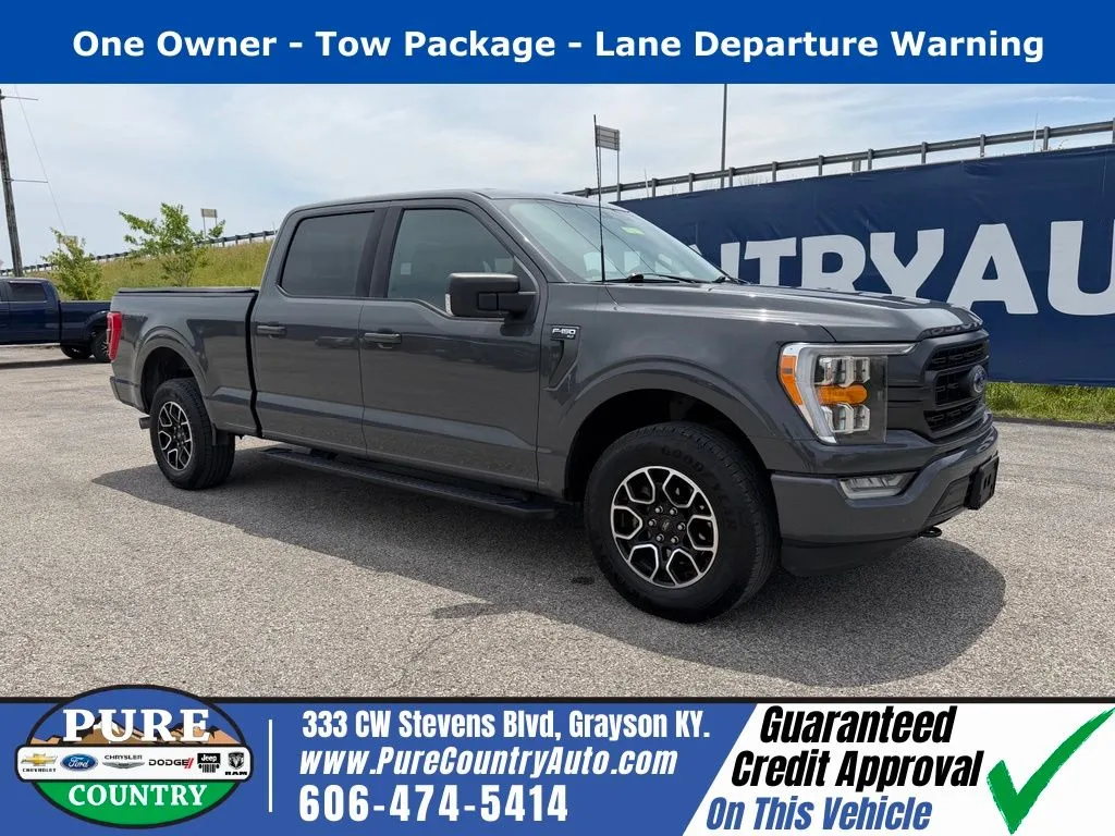 Gray 2021 Ford F-150 XLT for sale in Grayson, KY