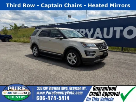 White 2017 Ford Explorer XLT for sale in Grayson, KY