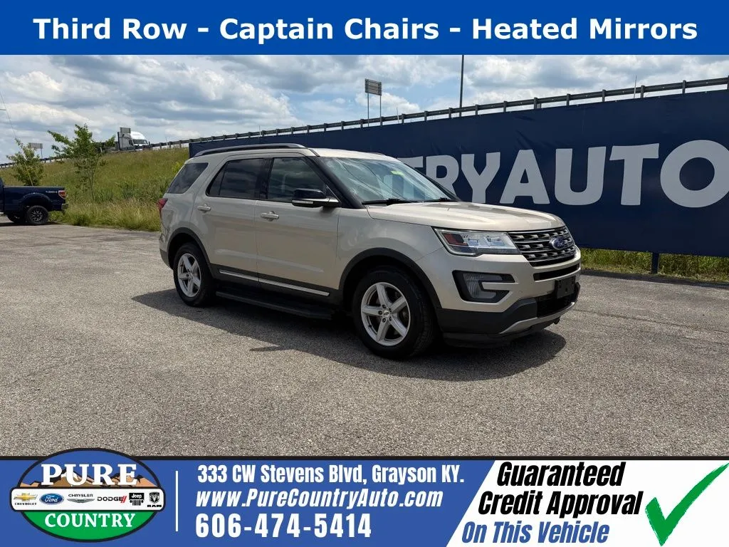 White 2017 Ford Explorer XLT for sale in Grayson, KY