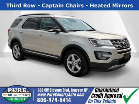 White 2017 Ford Explorer XLT for sale in Grayson, KY