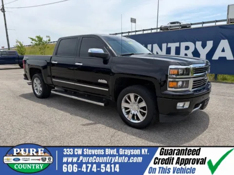 Black 2014 Chevrolet Silverado 1500 High Country for sale in Grayson, KY