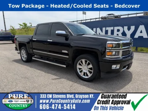Black 2014 Chevrolet Silverado 1500 High Country for sale in Grayson, KY