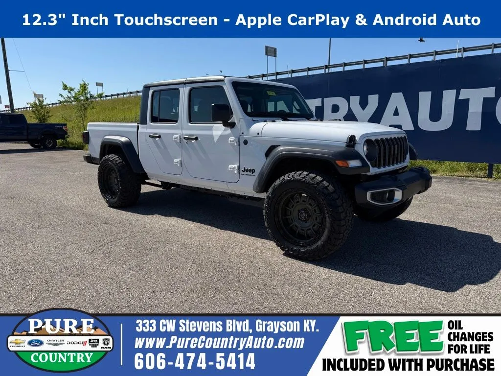 White 2026 Jeep Gladiator Sport for sale in Grayson, KY