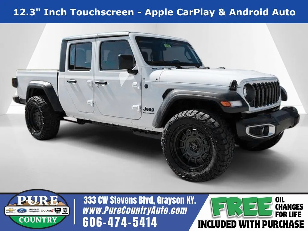 White 2026 Jeep Gladiator Sport for sale in Grayson, KY