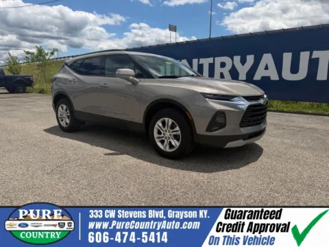 Gray 2021 Chevrolet Blazer LT for sale in Grayson, KY