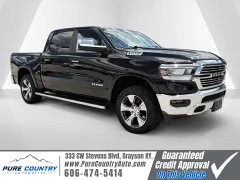 Black 2019 Ram 1500 Laramie for sale in Grayson, KY
