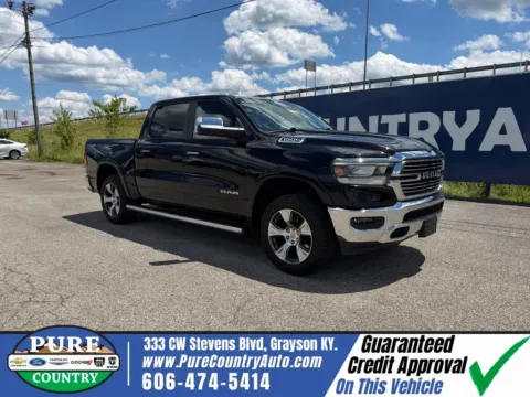 Black 2019 Ram 1500 Laramie for sale in Grayson, KY