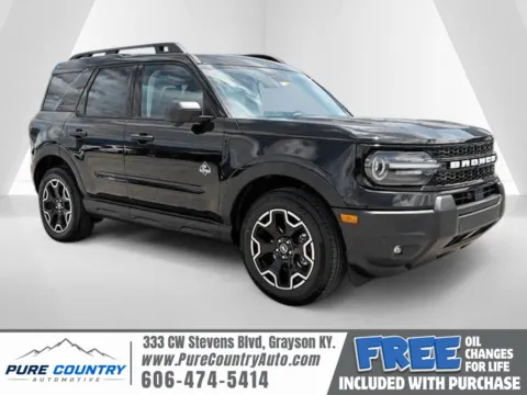 Black 2026 Ford Bronco Sport Outer Banks for sale in Grayson, KY
