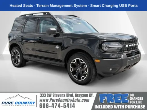 Black 2026 Ford Bronco Sport Outer Banks for sale in Grayson, KY