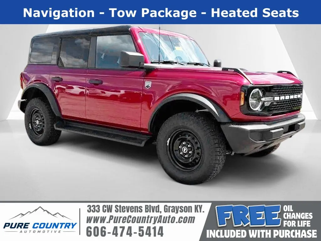 Red 2026 Ford Bronco Big Bend for sale in Grayson, KY